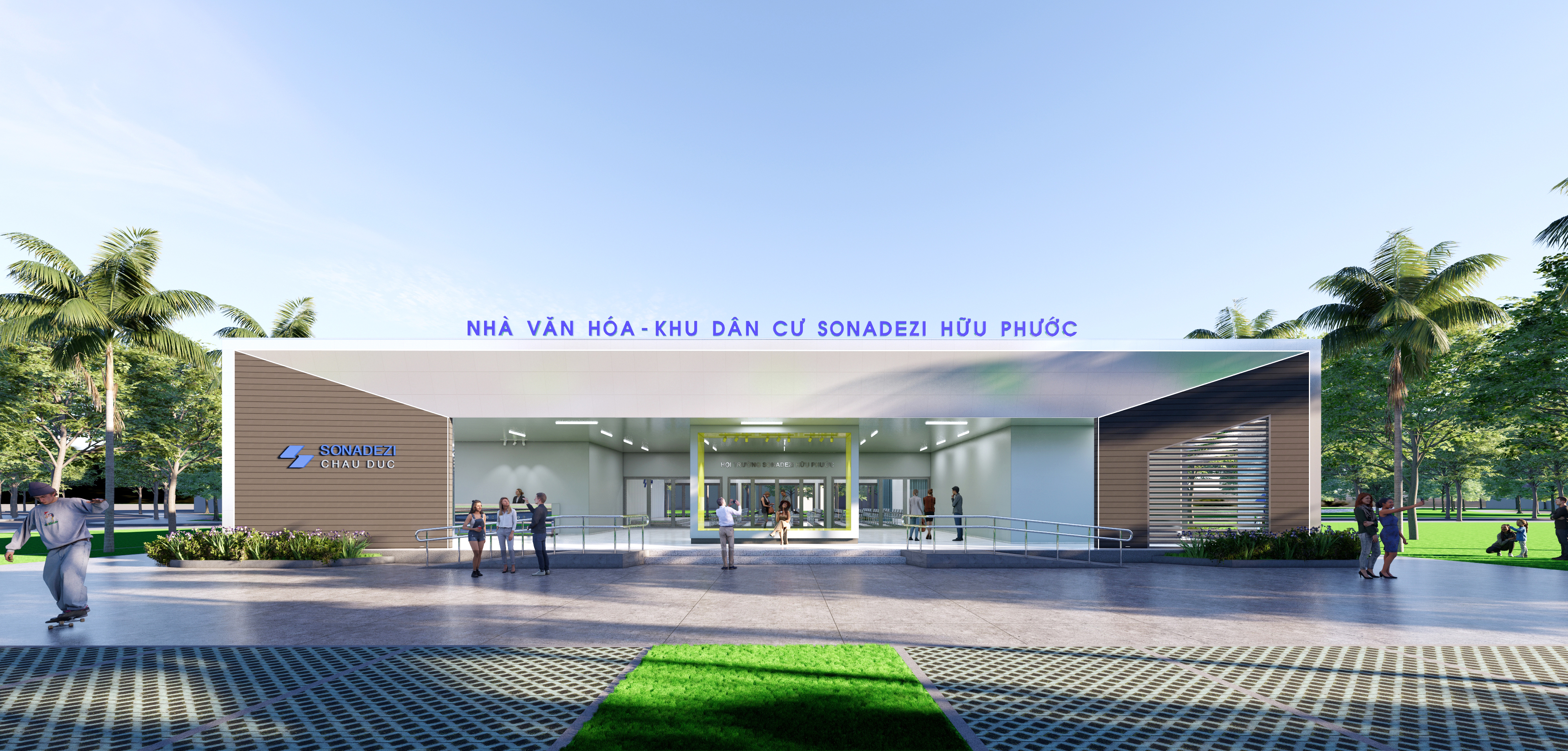NHÀ VĂN HÓA KHU DÂN CƯ HỮU PHƯỚC